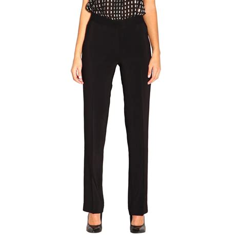 michael kors black pants women size 10|Michael Kors gramercy fit pants.